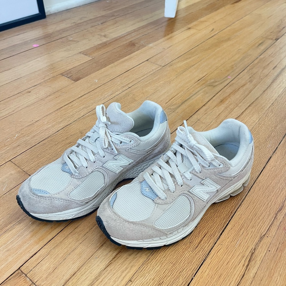 New Balance Light Tan Running Shoes